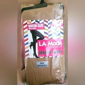LA Moda Legwear Opaque Tights